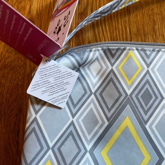 NWT Ju - Ju - Be BeQuick Smart Bag in Silver Ice Missing larger strap - Picture 7 of 8